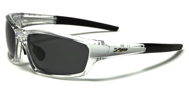 Mirror Lens X-Loop Wrap Sunglasses Mens Sport Fishing Golfing Glasses Dark 