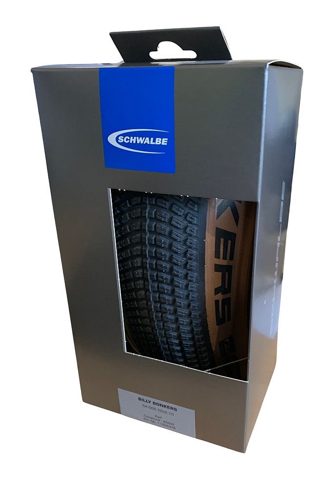 Schwalbe BILLY BONKERS 20 x 2.0 Bronze Wall Jump Bike FOLDING TYRE