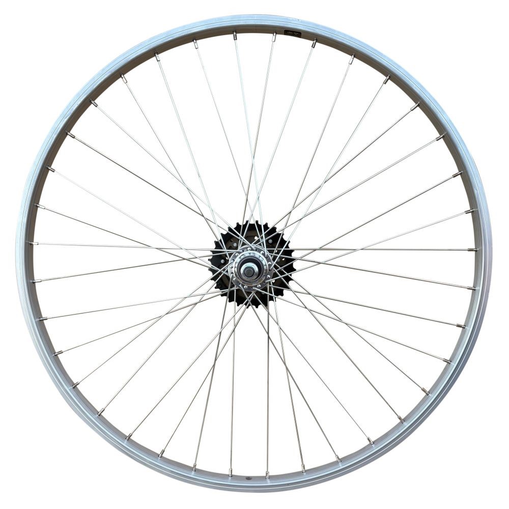 700c REAR Hybrid Bike / Cycle Wheel + 6 Speed Shimano Freewheel | eBay