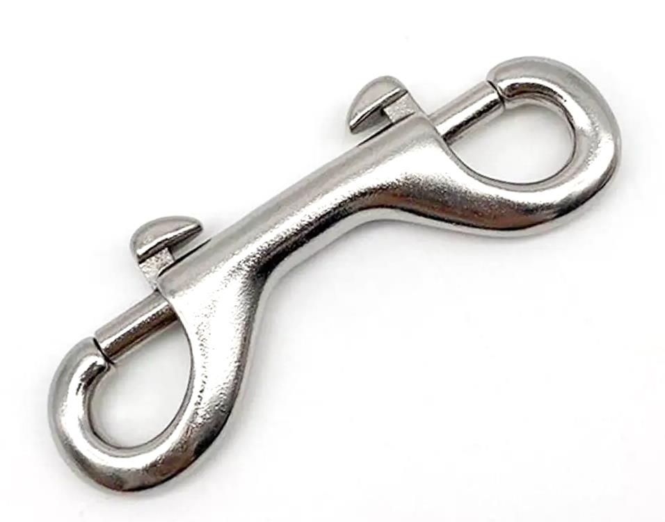 Swivel Eye Bolt Snap Hook Stainless Steel 12MM (Key Ring Leash Flag  Trigger)