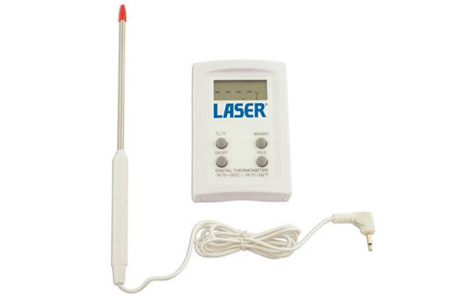 Lang Digital Pocket Thermometer with Folding Stainless Steel Probe #13800