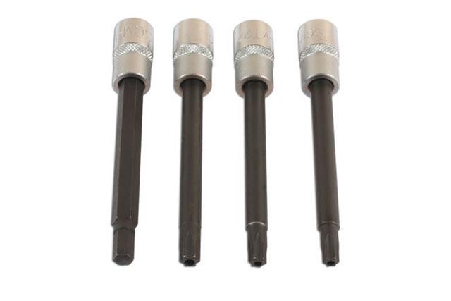 LASER 6069 Jeu de 4 embouts pour maintenance sur Airbag //special bit set Airbag