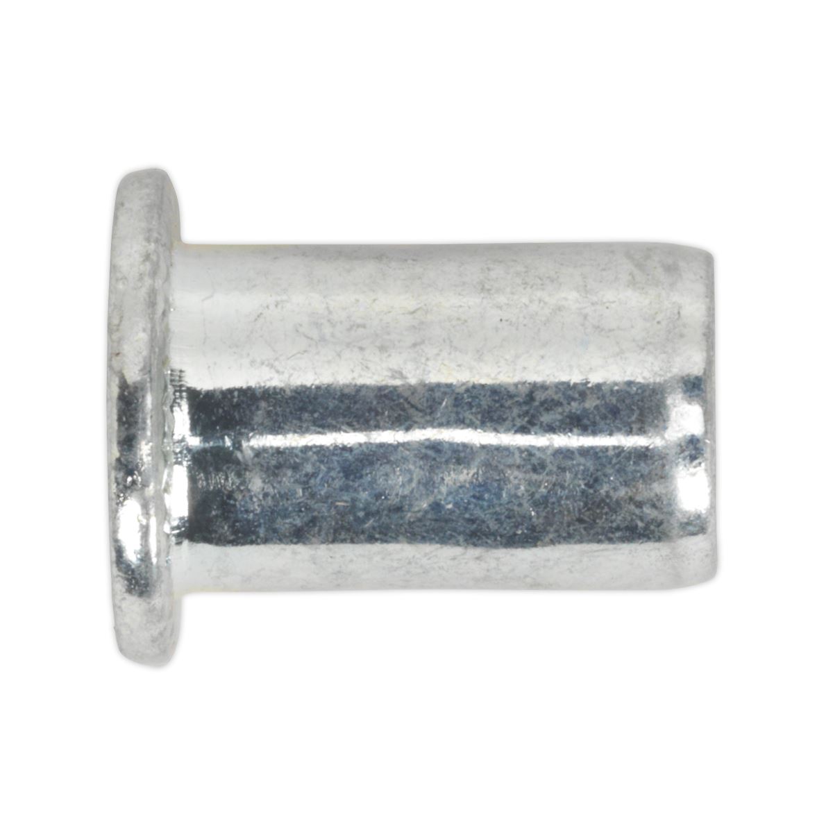 confezione da 50 zincato M10 acciaio Hex DADO