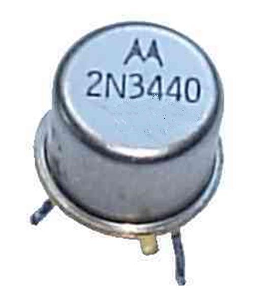TO-39 NOS ** NPN lot of 2 ** Fairchild 2N3440 Bipolar Transistor 250V,1A