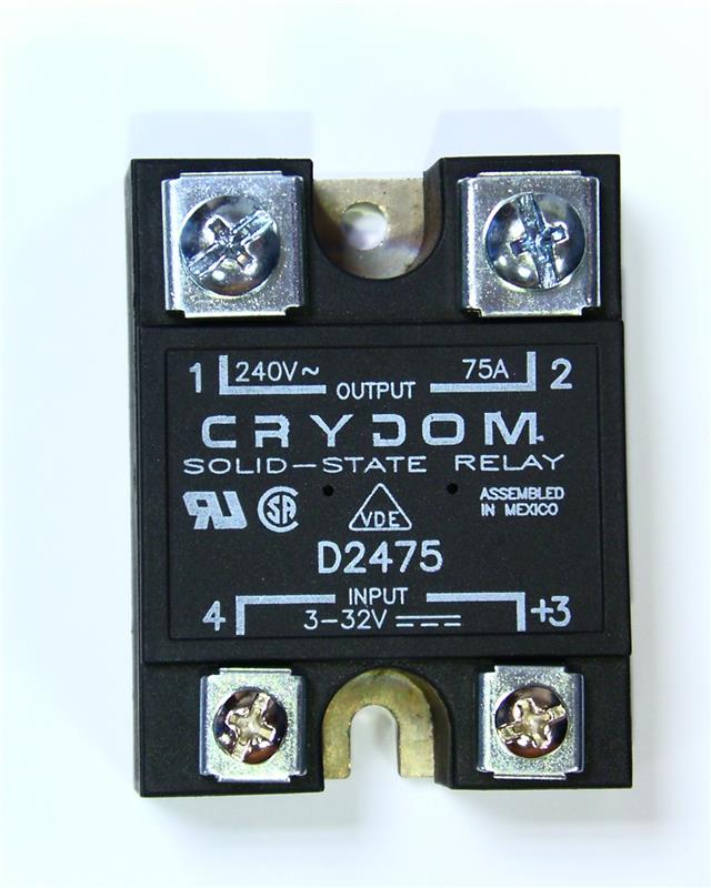 PANEL MOUNT CRYDOM A2475 SSR 280VAC 75A 280VAC tillescenter Industrial ...