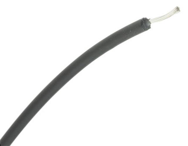 55//0.15mm 2000V OD 4mm 1m RED Silicone Rubber Flexible Test Lead Wire 1mm² CSA