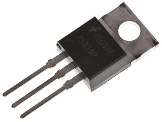 FAIRCHILD SEMICONDUCTOR HUF75339P3 N CHANNEL MOSFET 5 pieces 55V 75A TO-220AB