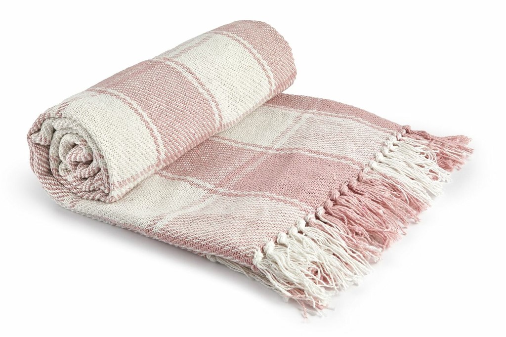 Large 100 Cotton Highland Tartan Check Sofa / Bed Throw 4 Colours & 5