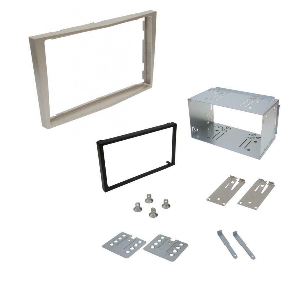 Inex Double DIN Car Facia for Audi A3 Car Audio Stereo Radio Trim with Cage