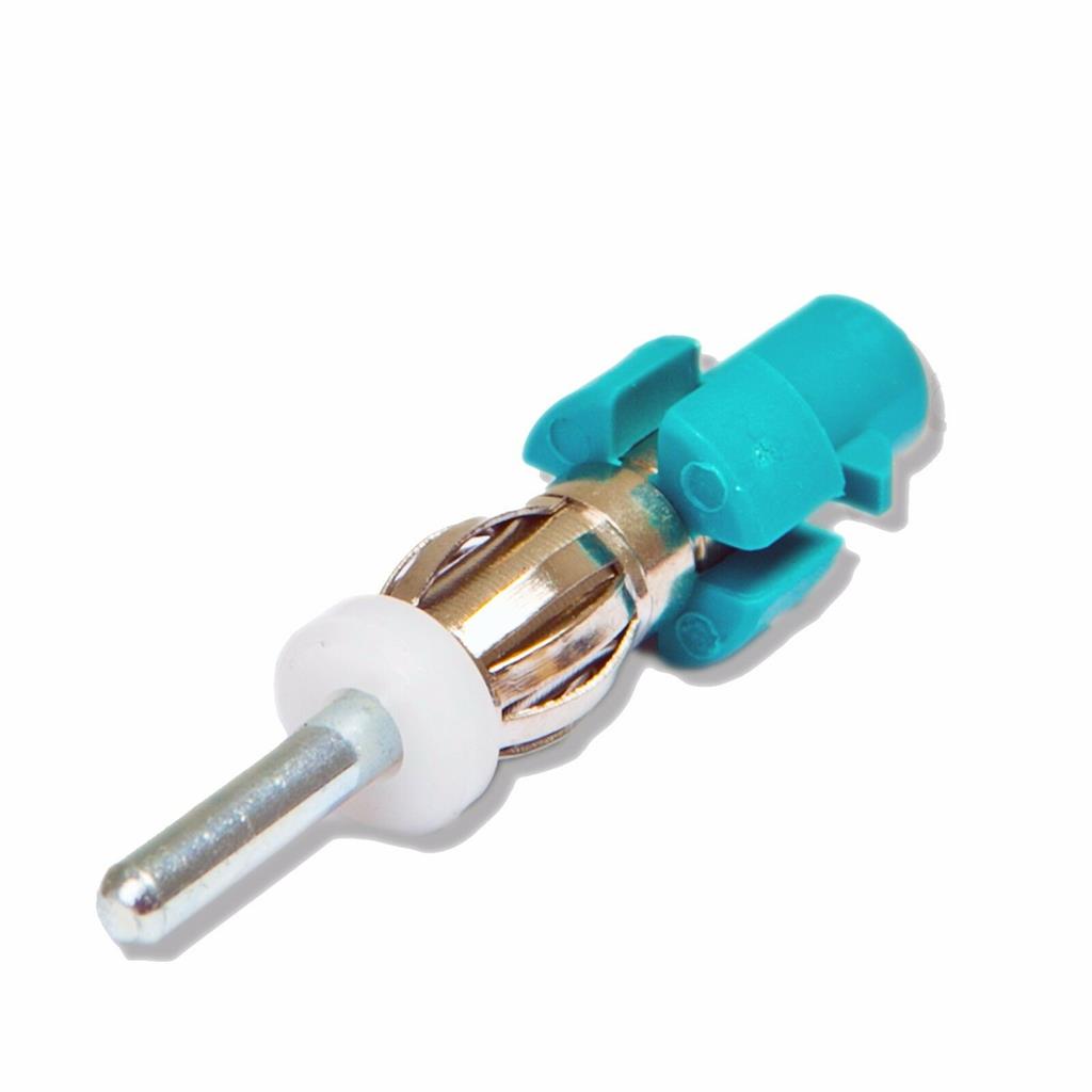 Inex Dual Twin Double Fakra to DIN Aerial Adaptor Adapter Antenna for Audi VW Seat