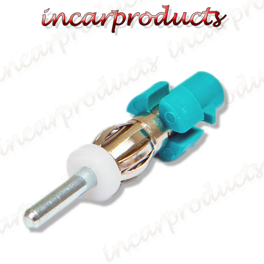 Inex Peugeot Expert Tepee Fakra to DIN car radio Antenna Adapter 12v aerial booster