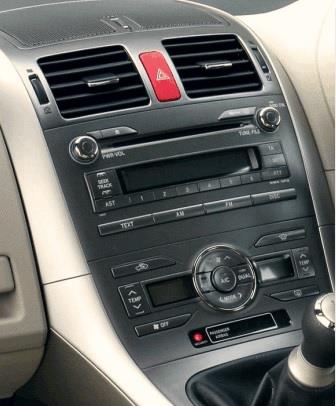 Fascia Panneau Avant Panneau Plaque Adaptateur trim surround Voiture Stéréo Radio Pour Citroen C5