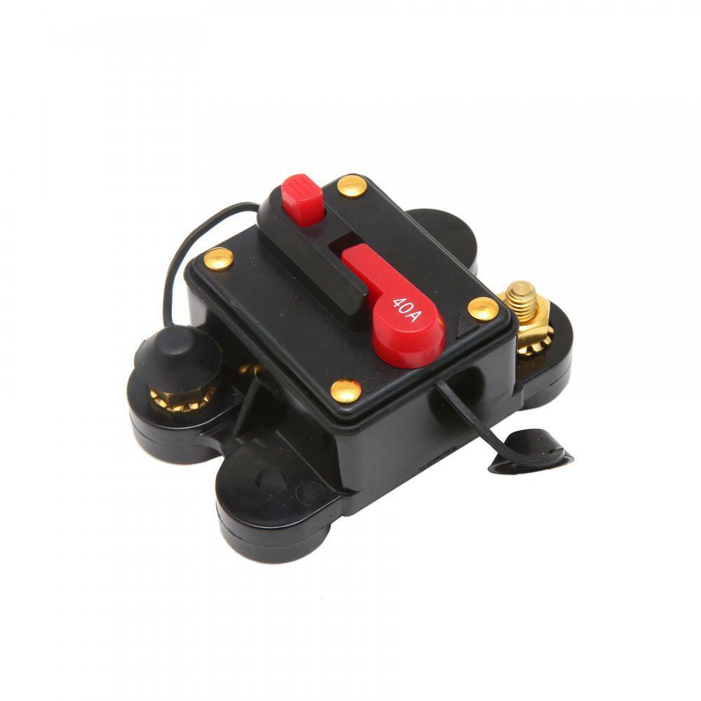 Car Audio 40a Circuit Breaker Amp Amplifier Auto Fuse Blow 40 AMP 12v