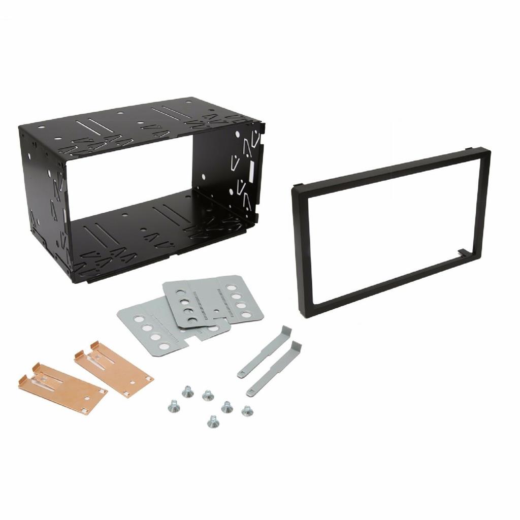 Motor Guard Replacement Stereo Mounting Sleeve / Cage – Fits Sony, Grundig, VDO – 846844743