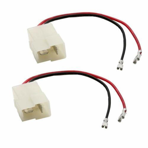 Pair of Speaker Connector Adaptor Lead Cable Plug for Ford Mondeo | eBay