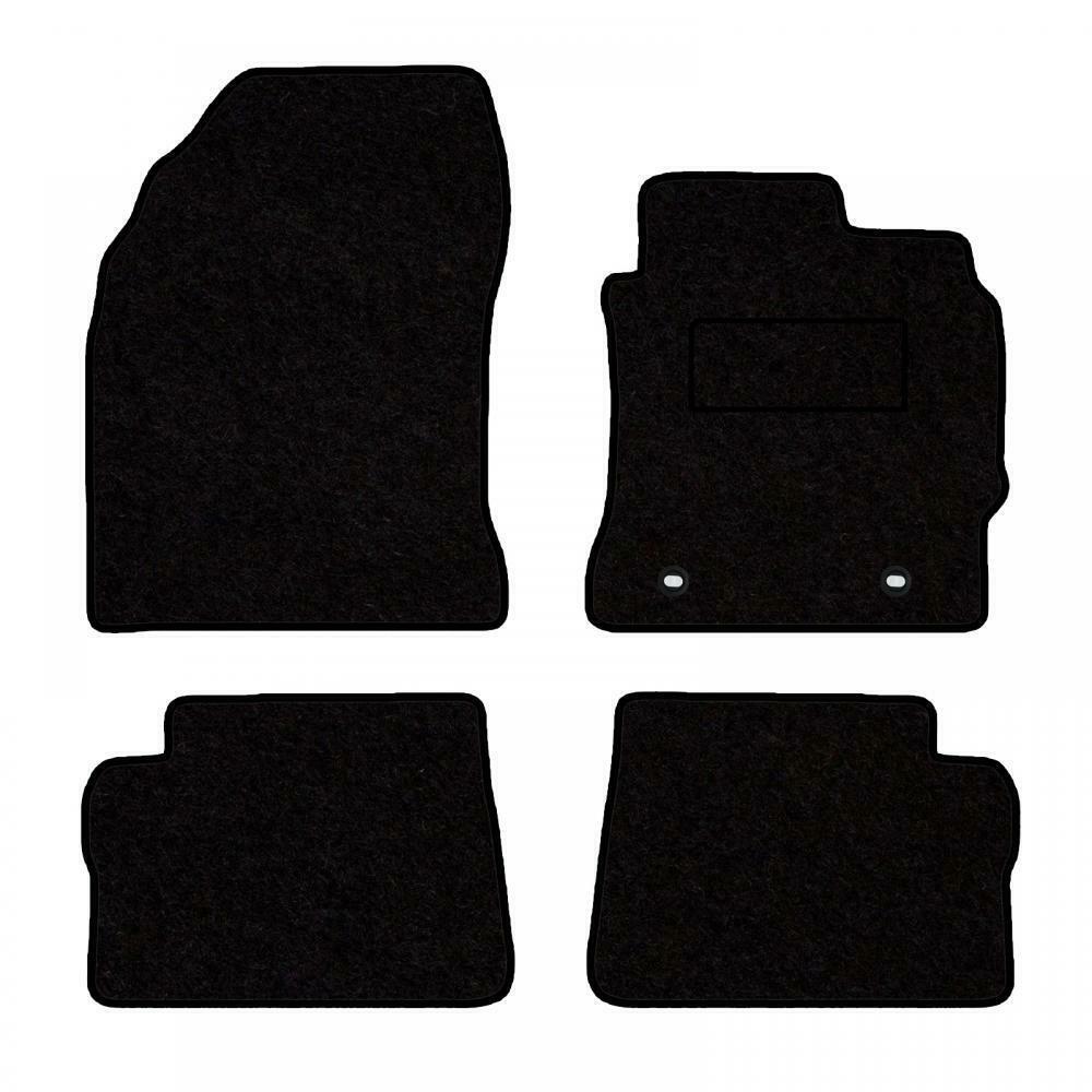 Toyota Auris 2013 Onwards Tailored Black Floor Carpet Car Mats