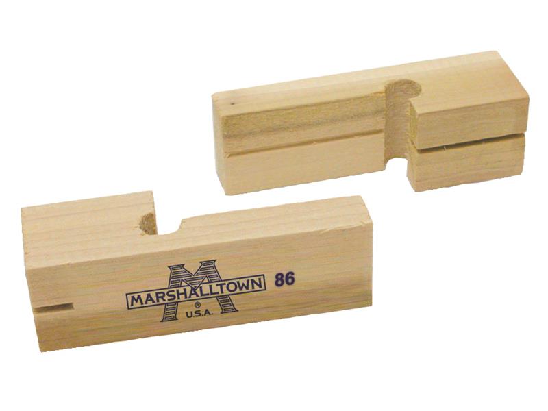 Marshalltown M//T86 Hardwood Ligne blocs x 2