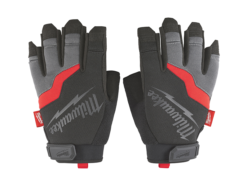 Milwaukee Hand Tools MHT48229743 Fingerless Gloves - Extra 