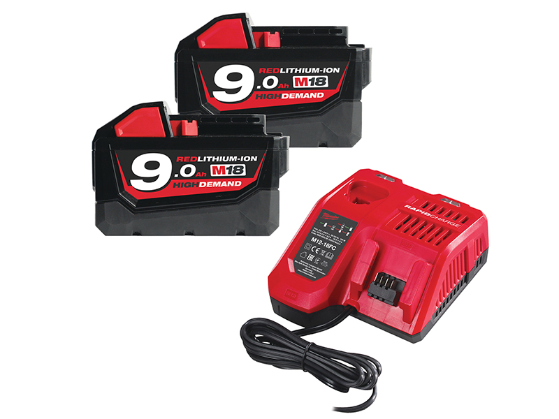 Milwaukee ® M12 B2 REDLITHIUM-ION ™ Batterie 12 V 2.0Ah /& Chargeur M12NRG201
