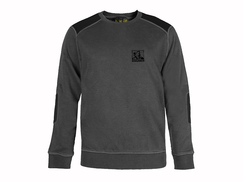 Roughneck Clothing RNKSWEATGXL Grey Crewneck Sweatshirt - XL (46-48in ...