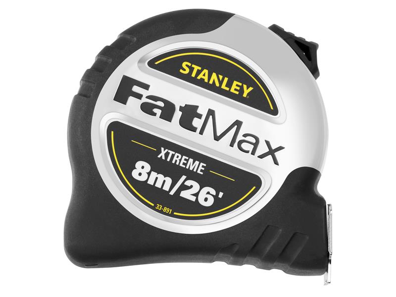 Stanley Fatmax Ruban à Mesurer Règle 5 m outils métrique bâtiment bricolage 3 Rivet Crochet nouveau
