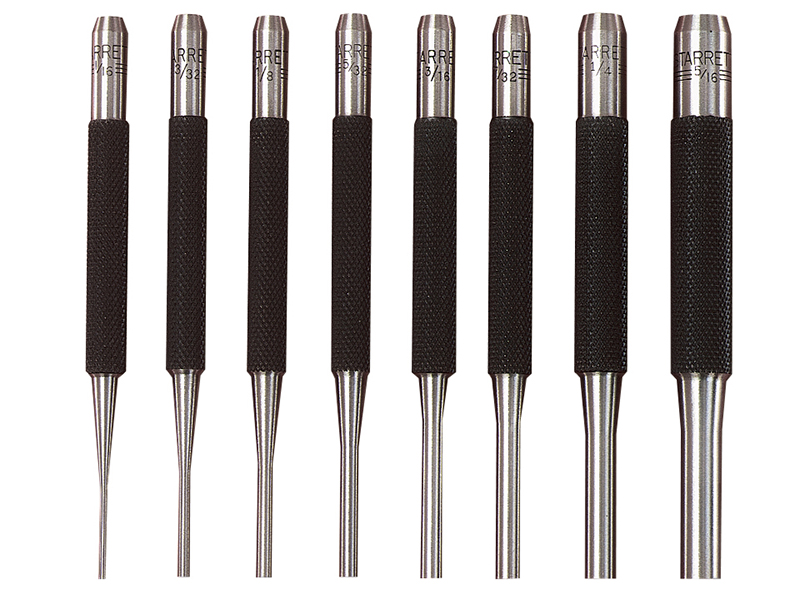 Starrett STRS565PC S565PC Pin Punch Set 8 Piece | eBay