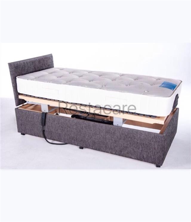 Profiling Lift Small Double 4ft Adjustable Electric Carer Bed Sprung Mattress eBay