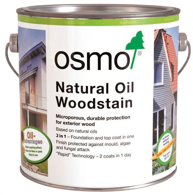 Osmo Natural Oil Woodstain 732 Light Oak 2.5L Exterior Wood Protection