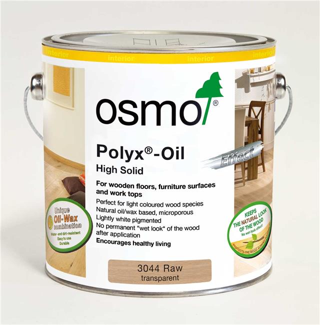 Osmo Polyx Oil RAW Transparent (3044) 750ml The Natural Osmo Polyx Oil RAW Transparent (3044) 750ml The Natural