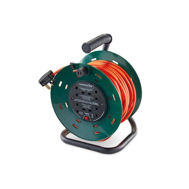 Gardenline Garden Hose Reel Set - Garden Design Ideas