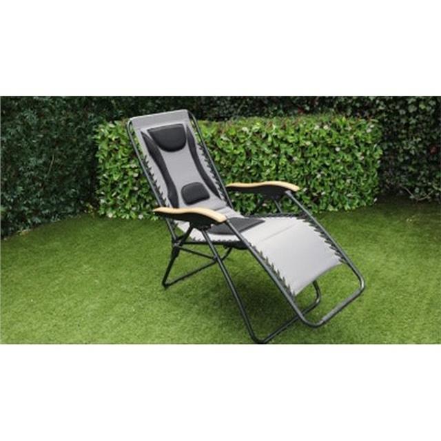 Mercer Leisure Zero Gravity Reclining Relaxer Garden Chair Black 5055965799105 Ebay