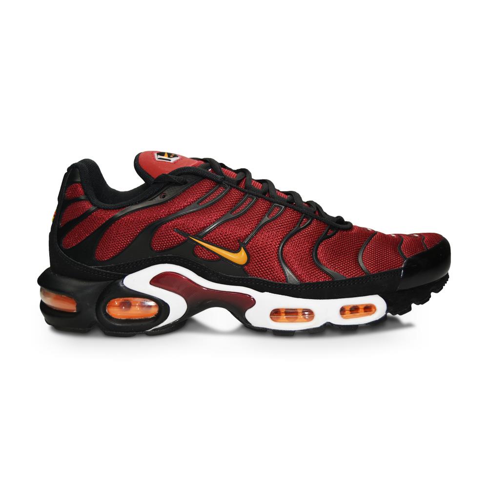 Para Hombre Nike sintonizado 1 Air Max Plus Tn - 852630 605-Team Rojo  Kumquat Negro | eBay