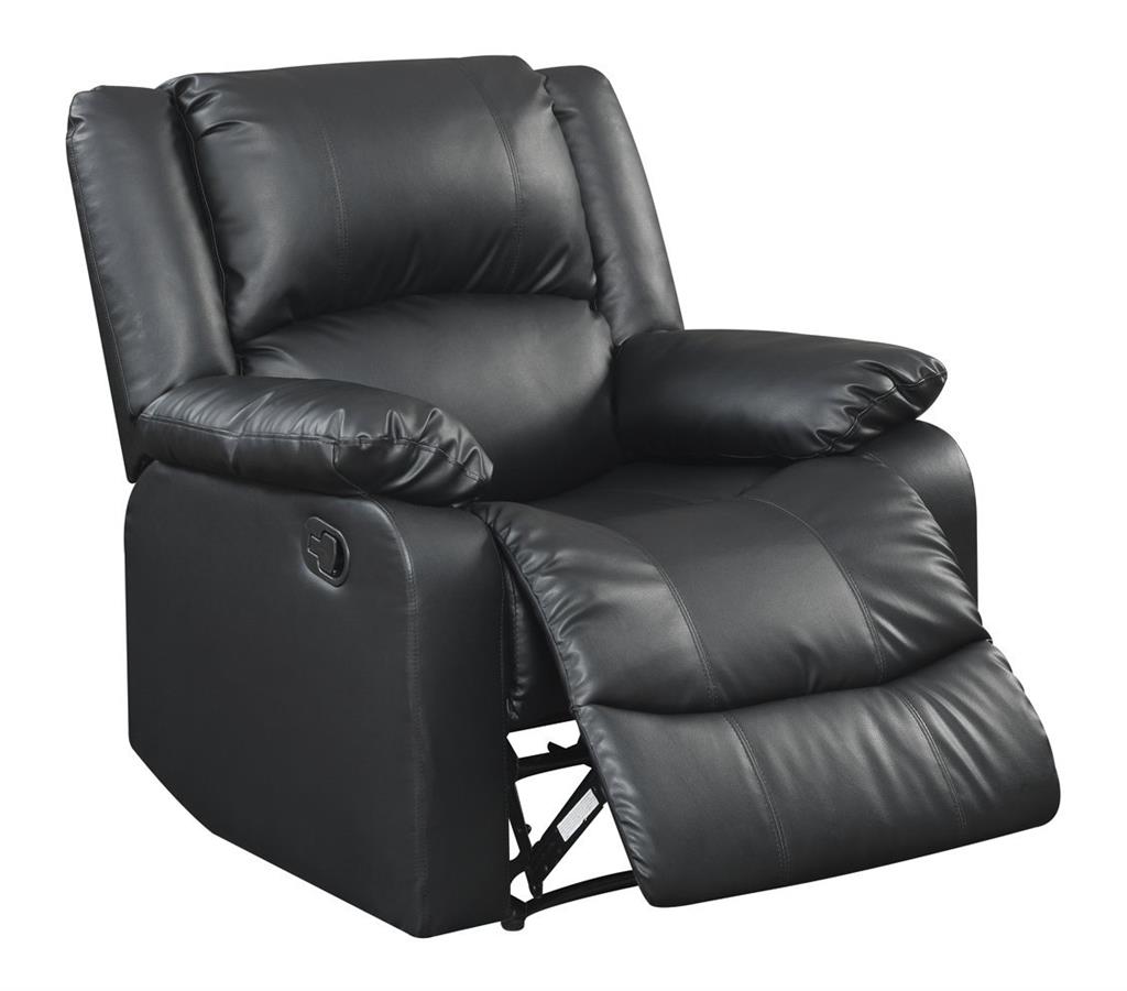 RECLINER LAZY BOY BLACK SOFA SUITES SETTEE 3 2 1 SEATER ARMCHAIR FAUX