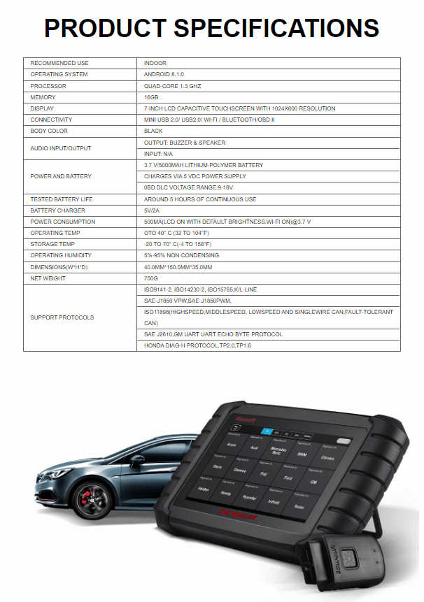 iCarsoft CR MAX BT (Bluetooth Version) - FULL System ALL Makes Diagnostic  Tool - The OFFICIAL iCarsoft UK Outlet