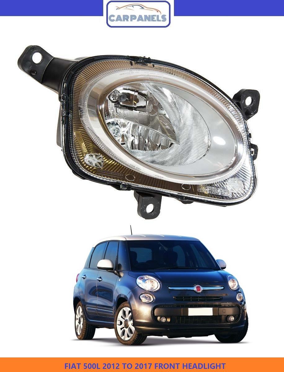 2014 fiat 500l headlight bulb replacement