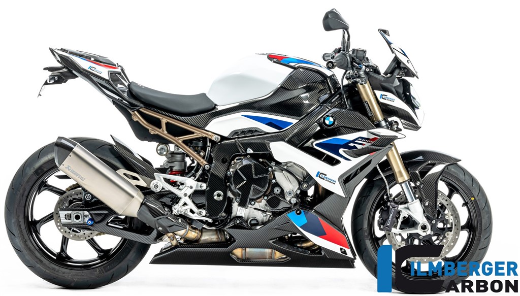 BMW S1000R 2022 22 Ilmberger Carbon Fibre Bellypan Belly Pan Kit