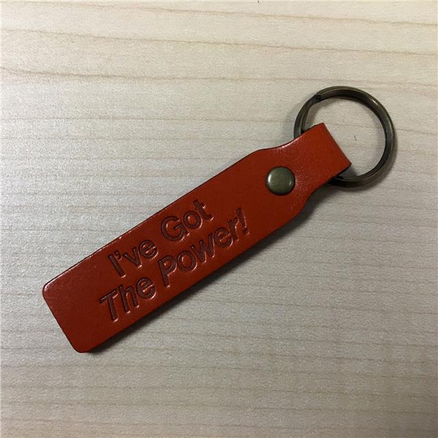 Genuine Yoshimura Racing Team Black Leather Keyring Keychain I've Got