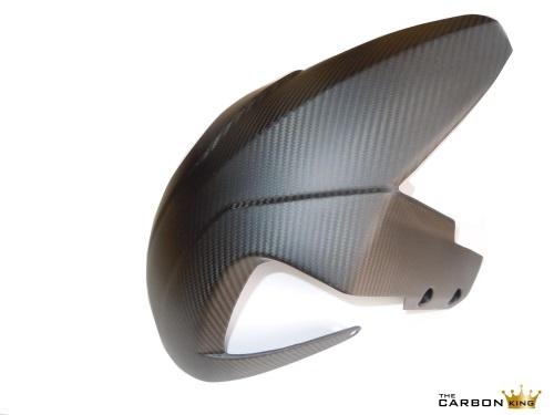 KTM RC8/SMT 990 CARBON FRONT MUDGUARD IN MATT TWILL WEAVE – The Carbon King