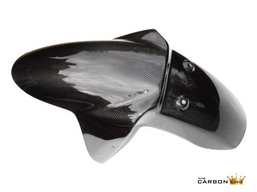 thumbnail image 2 of Carbon Fibre Front Fender Extender For Triumph 1050 Tiger Sport - Bluebird Eng 2 of 6