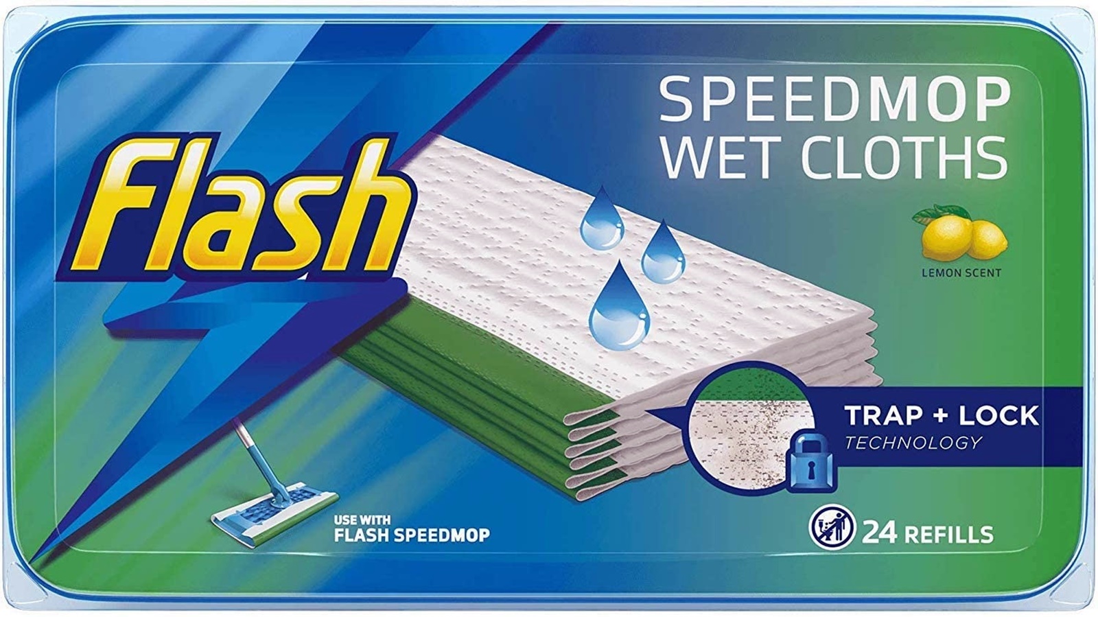 Flash Speedmop Speed Mop Starter Kit Refills Refill Replacement Pads Pack eBay