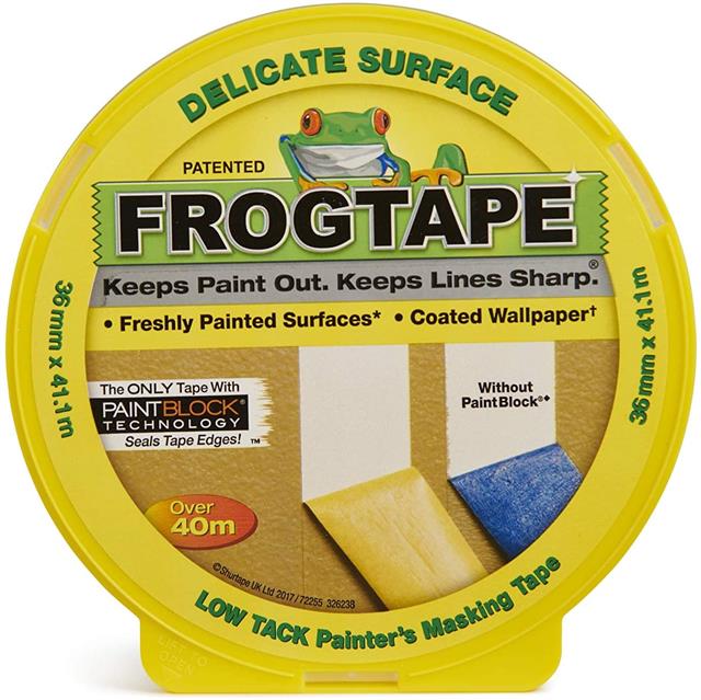 Frog Tape Yellow Delicate Surface Decorating Painters Masking Tape