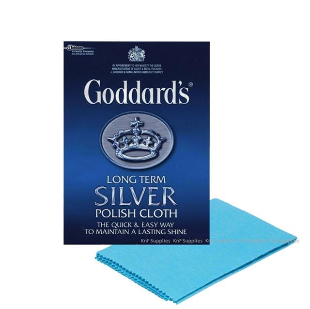 Goddards Silver Jewellery Polish Cloth Cleaner Cleans Long Term ...