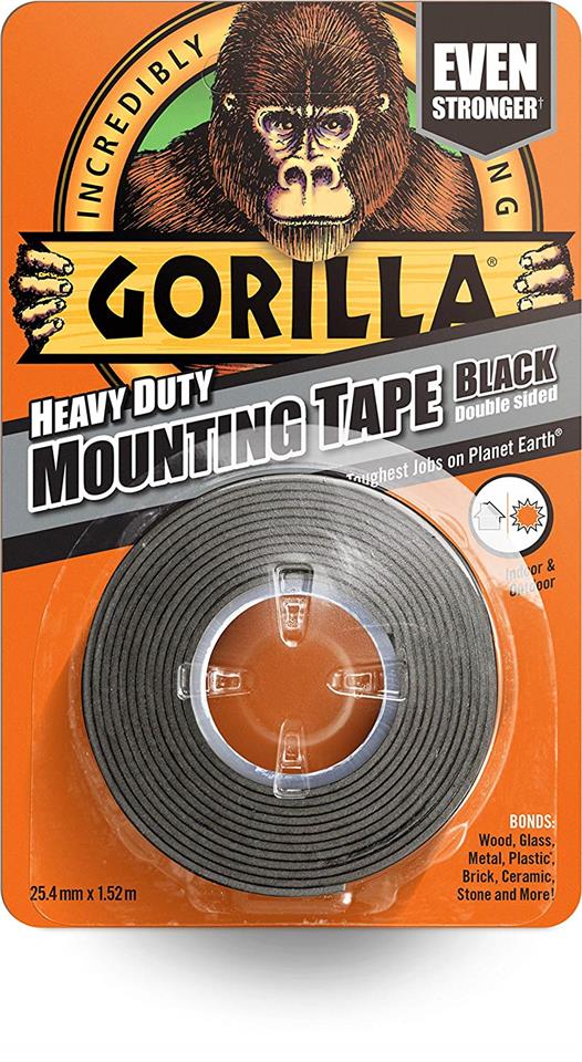 Shop Gorilla 3044101 Heavy Duty Double-sided Tape - 25mm x 1.5M - Adhesives  & Sealants, Double Sided Tapes