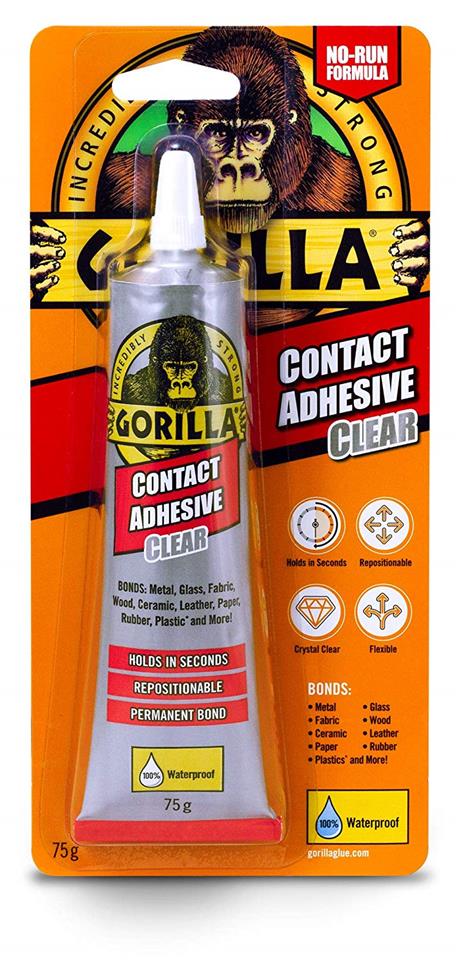 Gorilla 2 Part Epoxy Glue 85 Oz Syringe 2 Ct | 5 Minute Epoxy Clear Set |  Glue for Plastic | Waterproof Epoxy | Metal, Granite, Ceramic, Glass Glue 