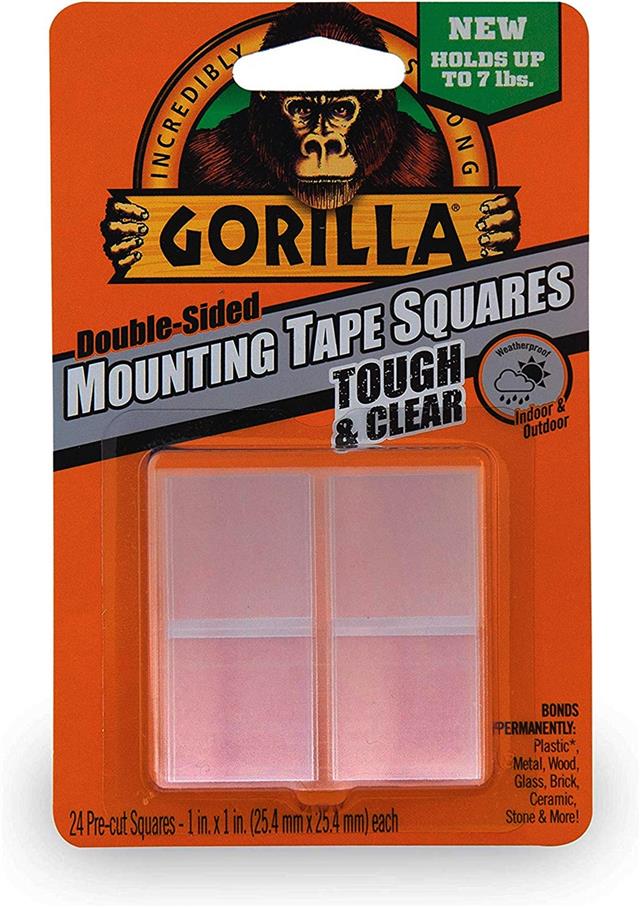 New Pre-Cut Mounting Tabs Squares Double Sided Tape Sticky Pads Adhesive 