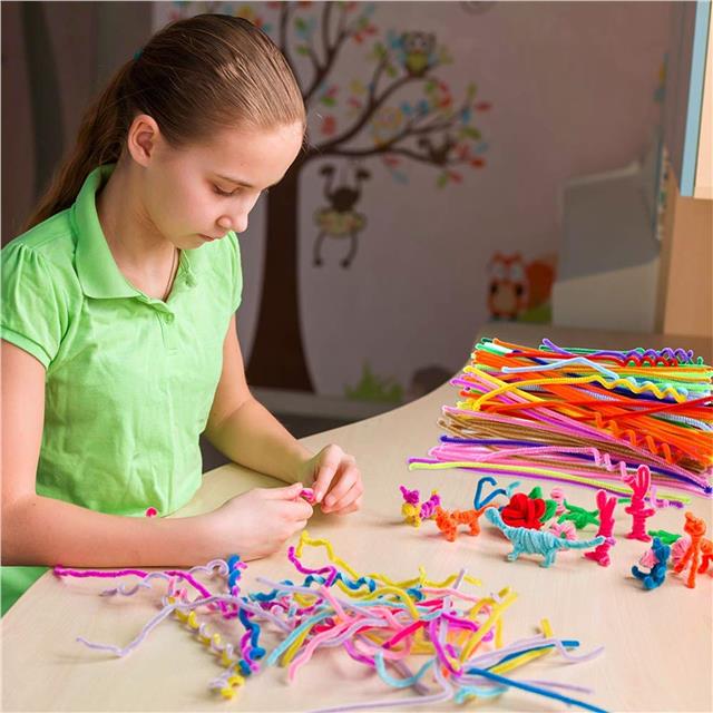 KnF Creative Childrens Kids Craft Chenille Stems Pipe Cleaners 30cm