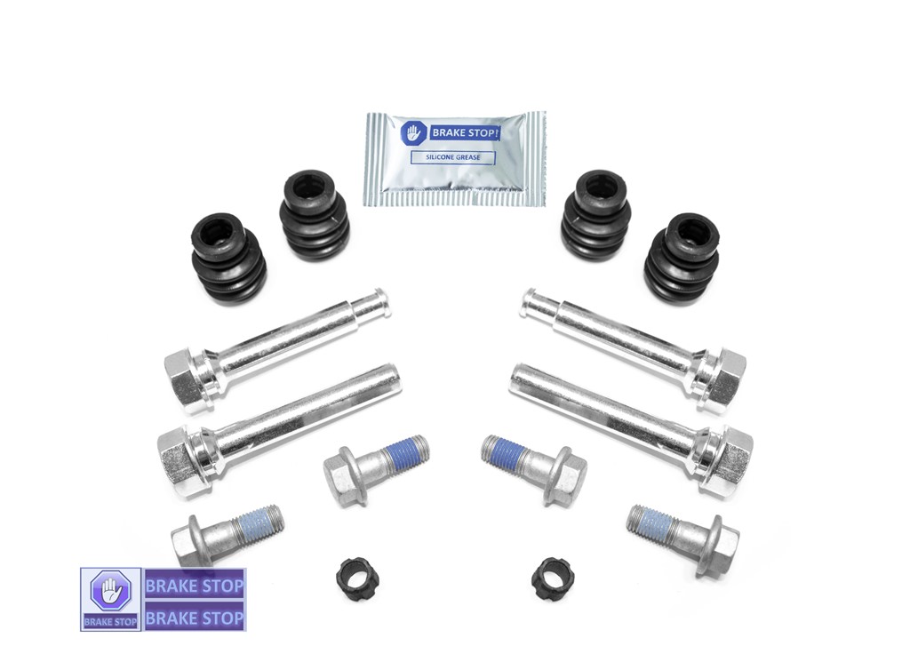 2x FRONT BRAKE CALIPER GUIDE SLIDER PIN KITS Fits Opel Astra J 2011