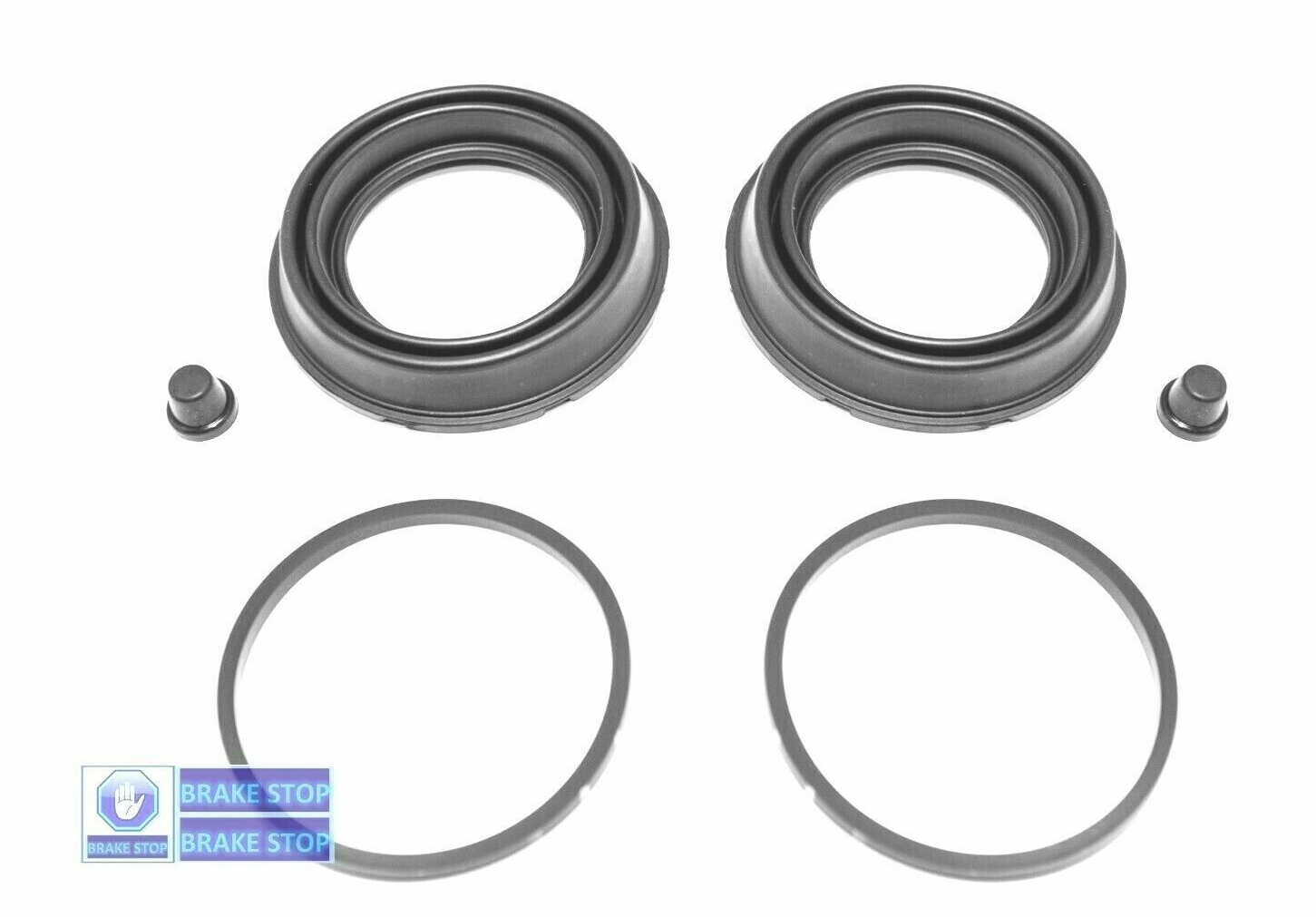 2x REAR BRAKE CALIPER REPAIR SEAL KIT FITS Opel Astra F 1991