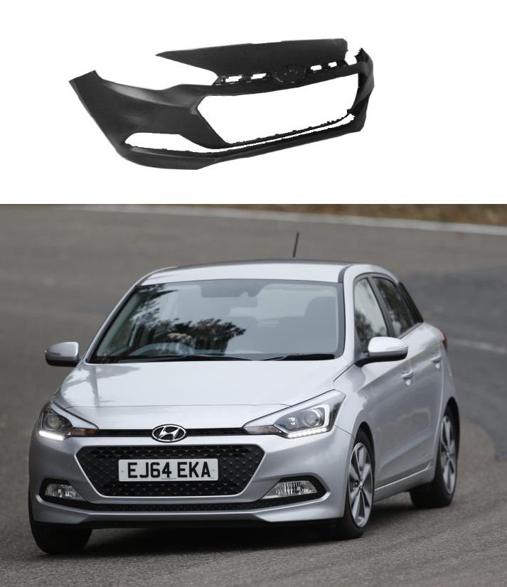 HYUNDAI i20 2014 2017 FRONT BUMPER INSURANCE CERTIFIED OEM QUALITY