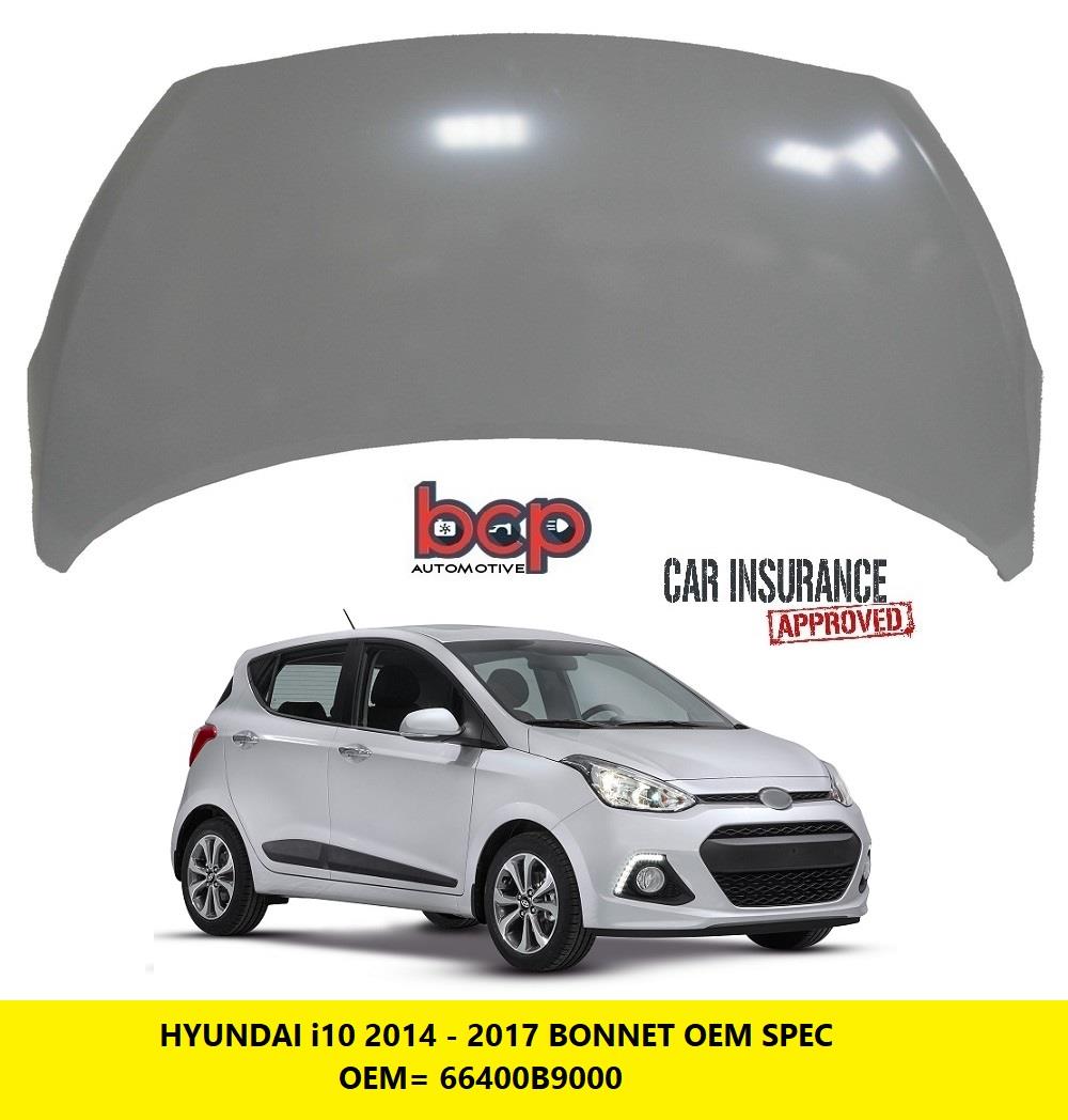 Hyundai I10 14 17 Bonnet Primed New Insurance Approved b9000 Ebay